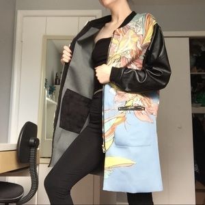Artsy long jacket